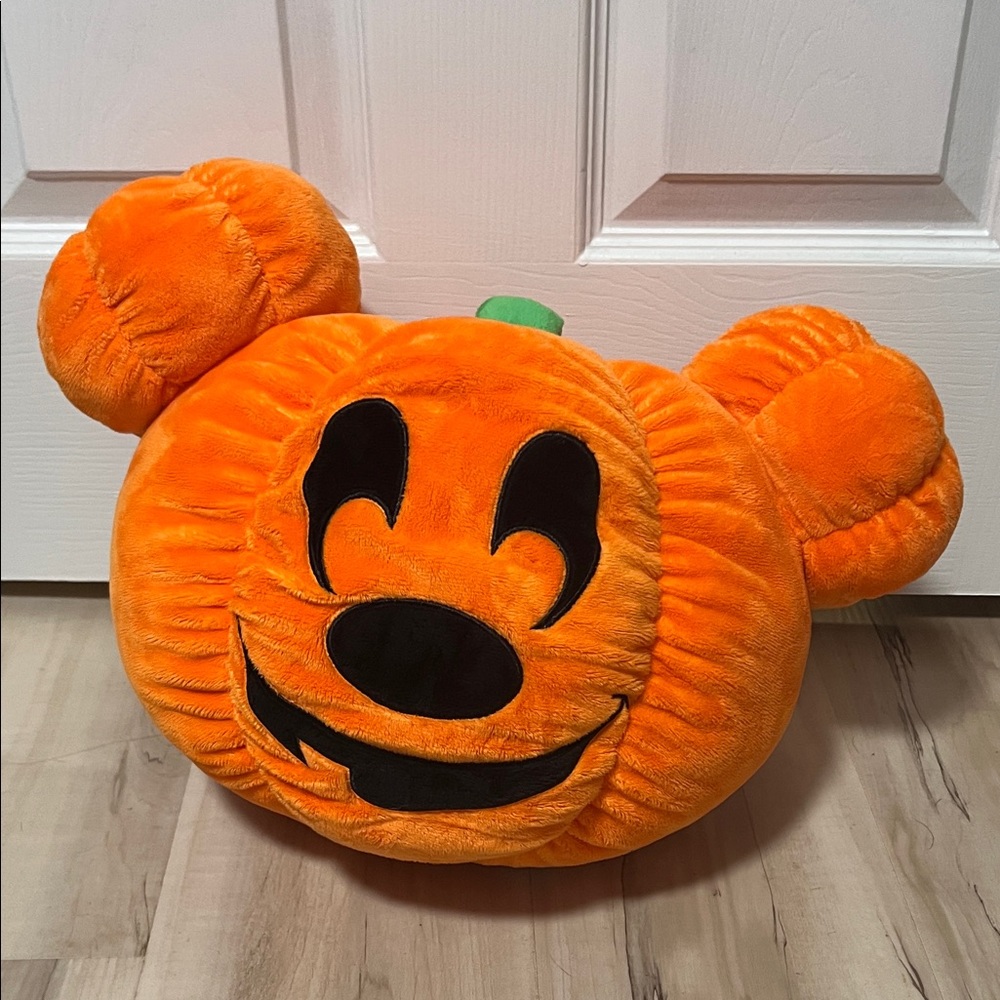 Disney Halloween Pumpkin Head Plush, 12"